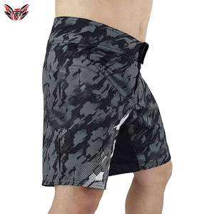 กางเกงขาสั้น MMA เอวยาวปานกลางแบบสั้นสวมใส่สบายน้ำหนักเบาออกแบบโลโก้ได้ตามต้องการ - Product Image 3