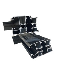 Portes et fenêtres de garage en aluminium Holcom Customize Steel Germany Glass Stainless Wooden Style Surface Tempered Rubber