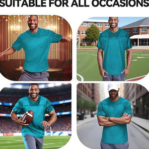 Camiseta Deportiva Personalizada al por Mayor de la Mejor Calidad, Camiseta de Color Sólido Hecha a Medida para Hombre - Product Image 6