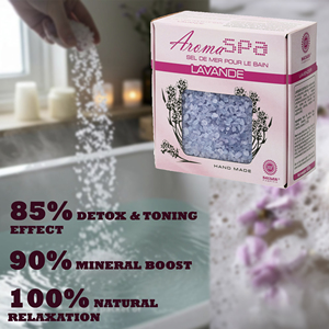 Cristales de Sal de Baño de Lavanda OEM, Antibacterianos, Aromáticos, para Spa, Suministro Cosmético a Granel, Marca Privada, Fábrica en Letonia, UE - Product Image 6