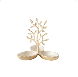 Bols en laiton en métal de haute qualité bols de service de forme ronde accrocheurs fantaisie pour hôtels restaurants mariages et événements décor - Product Image 5