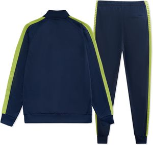 Ensemble 2 pièces pour homme, léger, respirant, à taille élastique, réversible, sweat-shirt et pantalon de survêtement, grandes tailles - Product Image 2