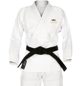 Uniforme de Karate con logotipo personalizado de alta calidad más vendido con bordado 3D 100% algodón duradero desgaste de artes marciales - Product Image 3