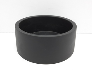 Ustensiles de cuisine en bois au design classique Bol de service Design tendance Bol de service alimentaire en couleur noire Bol de restaurant Vaisselle - Product Image 1