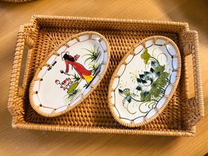 งานฝีมือหวายคุณภาพสูง-งานฝีมือหวายไม้ไผ่-ตะกร้าหวายสำหรับเป็นของขวัญของตกแต่งที่เก็บ - Product Image 4