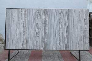 Revêtement mural en pierre flexible translucide rouge terre 100% naturel, bloc de pierre rustique, carrelage en ardoise pour la décoration extérieure des villas, des hôtels, 1-3 mm - Product Image 5