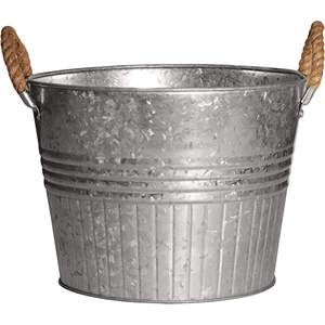 Finition personnalisée Design incurvé à la main avec poignées Produit de vente populaire Jardinière en métal pour la fête Jardinière de forme personnalisée - Product Image 1