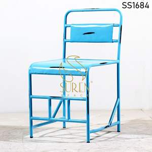 Industrial Design <b>Outdoor</b> <b>Metal</b> <b>Chair</b> for Dining for Hospitality and Commercial Purposes Hotel Application - Product Image 5