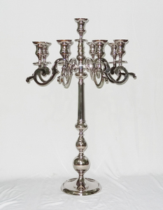 Candelabro Dorado para Bodas, Candelabro de Lujo, Centro de Mesa Decorativo, Florero, Candelabro de 5 Brazos, Decoración de Mesa - Product Image 3
