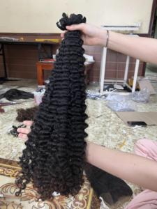 วิกผมคนแบบชาวเวียดนามแท้เครื่องมัดผม - Product Image 2