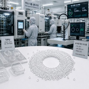 เม็ดพลาสติก TPU อัลิฟาติกใสพิเศษ ไม่เหลือง สำหรับฉีดขึ้นรูป ใช้ในอุปกรณ์ทางการแพทย์แบบสวมใส่ได้ รองรับ OEM ขายส่ง - Product Image 1