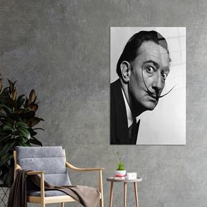 Art mural en verre trempé Salvador Dali : Impression sur toile pour décoration de bureau moderne, ART EN VERRE TREMPÉ - Product Image 1