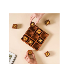 Unique Style Family Enjoyment Wooden Tic Tac <b>Toy</b> Latest Design Wooden Colorful Noughts and Crosses Board Game <b>for</b> Sale - Product Image 5