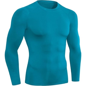 Men Rash Guard Long Sleeve Plain Wholesale BJJ Rash Guards <b>Custom</b> Blank <b>Compression</b> <b>Shirts</b> <b>Design</b> Your Own Rash Guard - Product Image 4