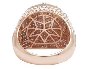 Unique Star Design Moissanite <b>Ring</b> for <b>Men</b> Iced Out 925 <b>Silver</b> Hip Hop Jewelry - Product Image 5