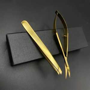 ชุดแหนบถอนคิ้วทำด้วยมือทำจากสเตนเลสมีหลายสีทนทานปลายแหลมออกแบบได้ตามที่ต้องการ - Product Image 3