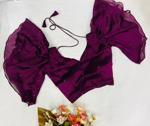 Kadınlar Tops moda sevimli ipek rahat uzun kollu bluzlar zarif kırpma üstleri ile geri açık desen kanca dikişli kadınlar