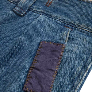 Custom Solid Color Streetwear <b>Men</b> Denim <b>Jeans</b> Shorts / Custom High Quality Vintage Acid Washed Summer <b>Men</b> Denim Shorts - Product Image 5