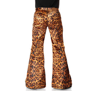 Pantalon décontracté pour homme Brooxly Sports, 100% coton, toile, motif évasé, taille mi-haute, fermeture à cordon, léger, écologique - Product Image 2