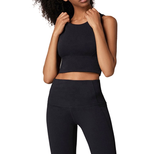 Sujetador deportivo de yoga ligero para mujer hecho con tela suave y elástica que ofrece soporte adicional y comodidad para el gimnasio y el fitness - Product Image 3