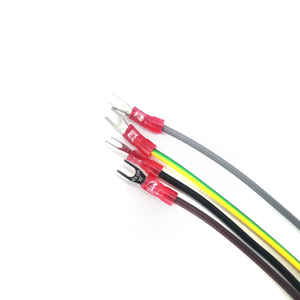 Kawat kabinet listrik memanfaatkan garpu konektor Terminal kustom pabrik pemasangan kabel listrik OEM ODM produsen - Product Image 2