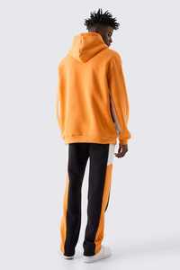 ชุดวอร์มแบบสองชิ้น เสื้อฮู้ดดี้และกางเกงจ็อกเกอร์ ผลิตจากโรงงาน OEM รับทำโลโก้ตามสั่ง สำหรับทุกเพศ ระบายอากาศได้ดี ผ้าฝ้าย 100% สไตล์สตรีทแวร์สำหรับฤดูหนาว - Product Image 3