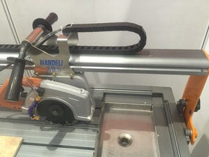 Multi-purpose 45 Degrees Tile Automatic Machinery <b>Marble</b> Cutting/chamfering/grinding Electric Tile Grooving Wet Saw Stone Slab - Product Image 2