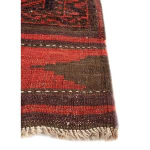 Alfombra de Lana Anudada a Mano Kiaan Paem-168, Rojo Naranja, Geométrica Abstracta, Estilo Boho, 10 mm, Rectangular Grande para el Hogar o Pasillo, Nuevo Lanzamiento - Product Image 4