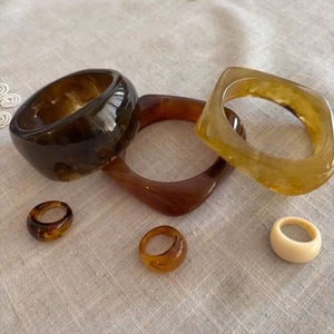 Bracelets et joncs en résine pour femmes, nouvelle collection, bijoux de style ange pour les fêtes et les mariages, haute qualité - Product Image 5