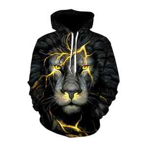 Sudadera con Capucha Personalizada al por Mayor, Impresión Digital por Sublimación, 100% Poliéster, para Hombre, Diseño Sólido - Product Image 3