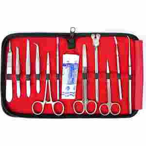 Kit de disección con logotipo personalizado de diseño de fábrica OEM con herramientas de acero inoxidable para retractor manual de anatomía biológica ¡El mejor precio! - Product Image 1