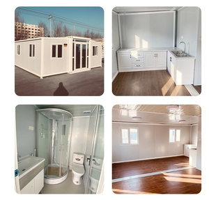 Maison préfabriquée extensible en conteneur imperméable de 20 pieds et 40 pieds, villa à 5 chambres, maison préfabriquée de luxe portable, Casas Prefabricadas - Product Image 2