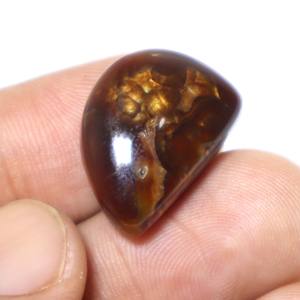 พลอยรูปลูกแพร์สไตล์แม็กซิกันสำหรับทำเครื่องประดับพื้นผิวเรียบ - Product Image 2