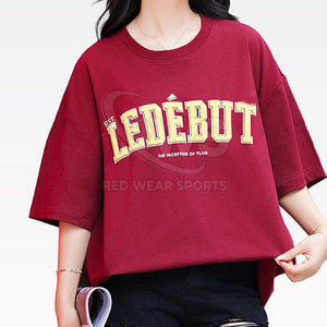 Ropa de moda Color sólido Puff Impreso Camisetas Ropa de verano Pakistán Hecho Puff Impreso Camisetas - Product Image 4