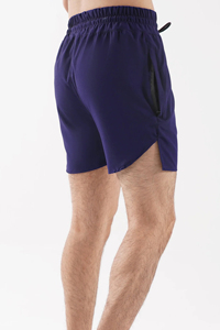 ไฮสตรีทแบบกำหนดเองระบายอากาศได้ดีแห้งเร็วสีทึบแฟชั่นผู้ชายแบบหลวมเชือกยางยืดแบบลำลองสำหรับเล่นกีฬา - Product Image 4