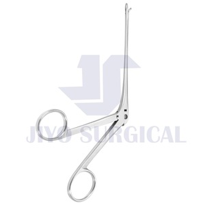 Pince d'oreille professionnelle Jackson pince laryngée coupe coudée tasse 2mm Construction 280 mm Instruments Ent en acier inoxydable - Product Image 4