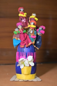 ดินสอหุ่นเชิดสำหรับเด็กชุดรูปแบบคู่อินเดียดินสอหุ่นกระบอกเย็บมือน่ารักแบบดั้งเดิมและดินสอทำมือ - Product Image 6