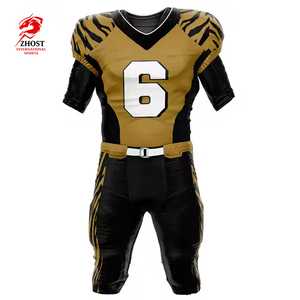 Uniforme de football américain personnalisé 2026 avec logo, haute qualité, fabrication professionnelle, vêtements de sport, uniforme de football américain à vendre - Product Image 2