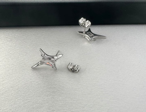 Pendientes de Plata de Ley 925 con Incrustaciones de Moissanita, Certificados por Terceros, Más Vendidos, para Aniversario, Fiesta y Regalo - Product Image 2