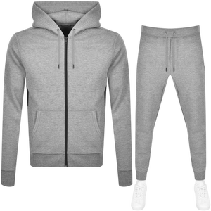 Conjunto Deportivo Personalizado Unisex de Dos Piezas, Ropa de Entrenamiento, Tela de Poliéster Transpirable de Secado Rápido, Traje Deportivo OEM - Product Image 2