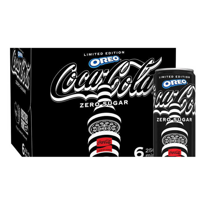 Newly Launched Oreo Coca Cola 330ml Canned Cola Coca Cola Exotic Drinks