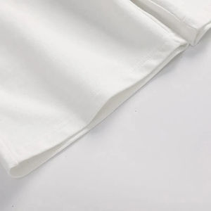 2025 été mode haute qualité coton hommes décontracté Shorts cordon taille confortable noir blanc asiatique taille L-5XL genou longueur - Product Image 6