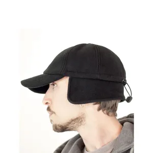 Chapeau personnalisable avec rabat anti-neige, accessoires de sports d'hiver, merchandising - Product Image 2