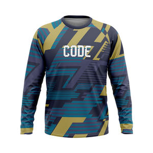 Haut de gymnastique léger personnalisé pour hommes Chemise de compression à séchage rapide Fitness Jogging Full Sublimé Respirant Active Tops - Product Image 2