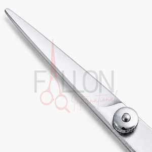Tijeras de Peluquería Profesionales Clásicas Plateadas, Tijeras de Acero Inoxidable para Salón, Tijeras de Peluquería con Logotipo Personalizado - Product Image 4