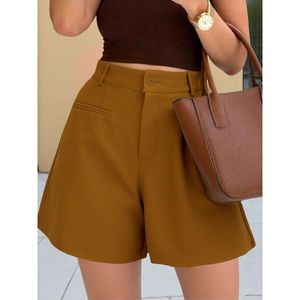 Pantaloncini Estivi su Misura a Vita Alta, Traspiranti in Tela, Pantaloni Casual alla Moda per Uso Domestico con Motivo Trendy, Taglia XS - Product Image 5