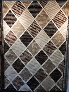 Alfombra cuadrada moderna de tejido Jacquard Adiva hecha a mano de poliéster de yute de polipropileno-Para el hogar sala de estar o dormitorio - Product Image 4