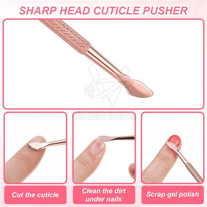 Pousse-cuticules de haute qualité, coupe-ongles aiguisé, pousse-cuticules en acier inoxydable, fabriqué au Pakistan - Product Image 4