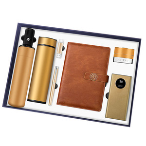 OS28 Regalos Empresariales Notebook con bolígrafo Giftset Led Thermos Umbrella USB Flash Drive Altavoz Fuente de alimentación Productos de oficina - Product Image 4