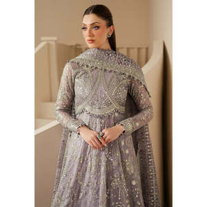 Vestido de Novia Jazmin TC-1401, Modelo Formal Bordado en Chifón WF'25-05 Lila para Mujer Adulta - Product Image 5